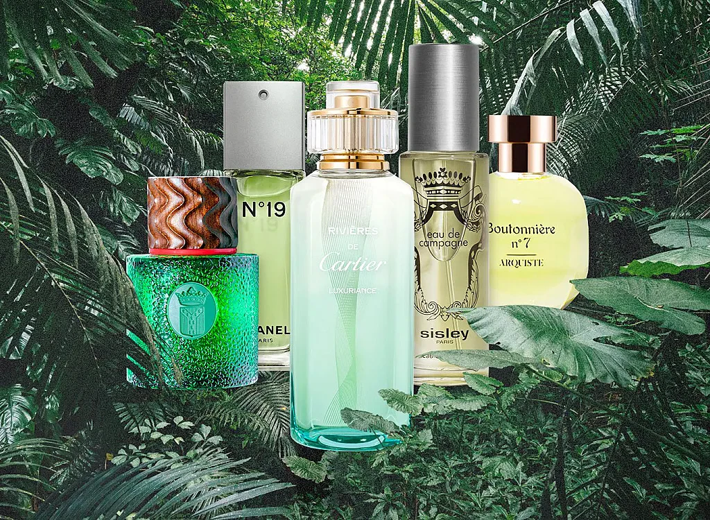 Whispers of Nature: Earthy and Green Perfumes Collection